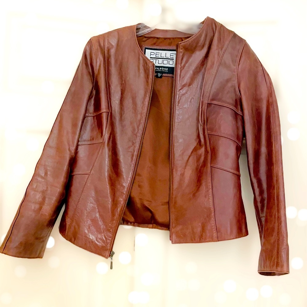 Pelle Studio Leather Moto jacket